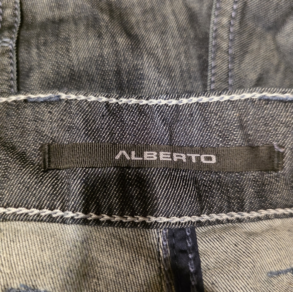 ALBERTO Luxury T400 Comfort Fit Jeans - Size 40 - Picture 9 of 12